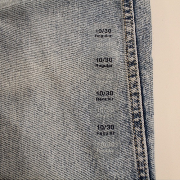 NWT Gap High Rise Vintage Slim Light Blue Denim Jeans (Size 10) - Picture 14 of 14